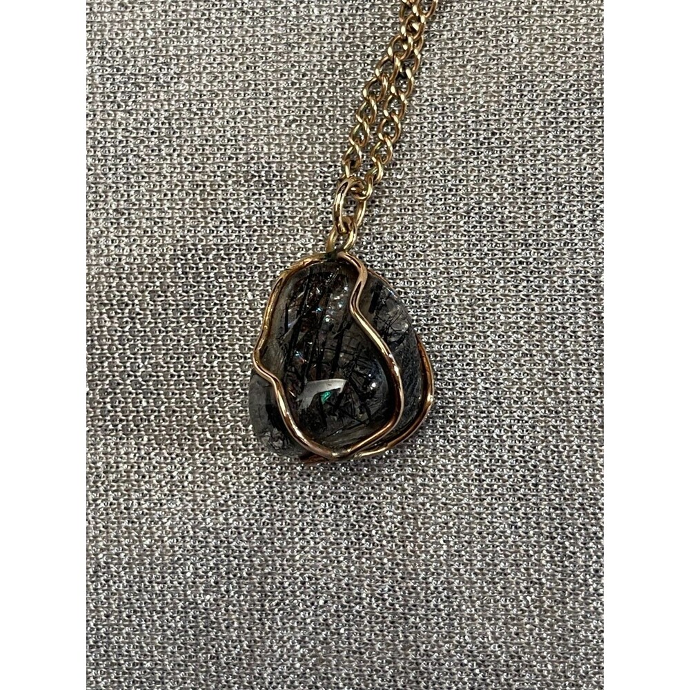 Vintage Y2K Crystal Necklace 2000s Retro Funky Whimsigoth Boho Celestial 00s